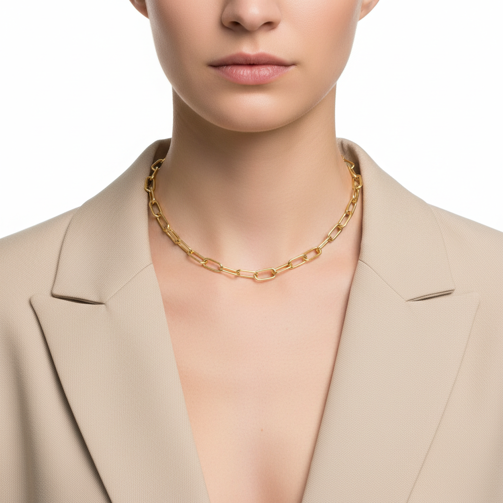 Colar Elo Fino Teste