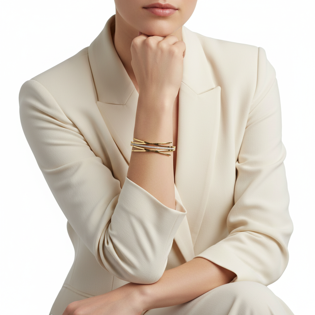 Bracelete Florence Zircônia Teste