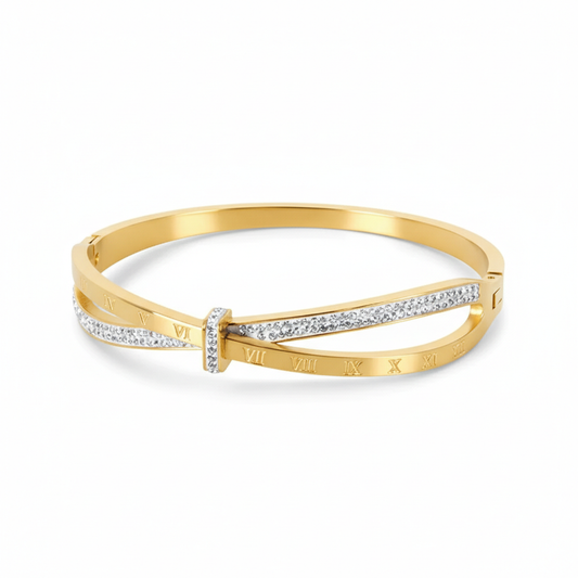 Bracelete Romano Zircônia Teste