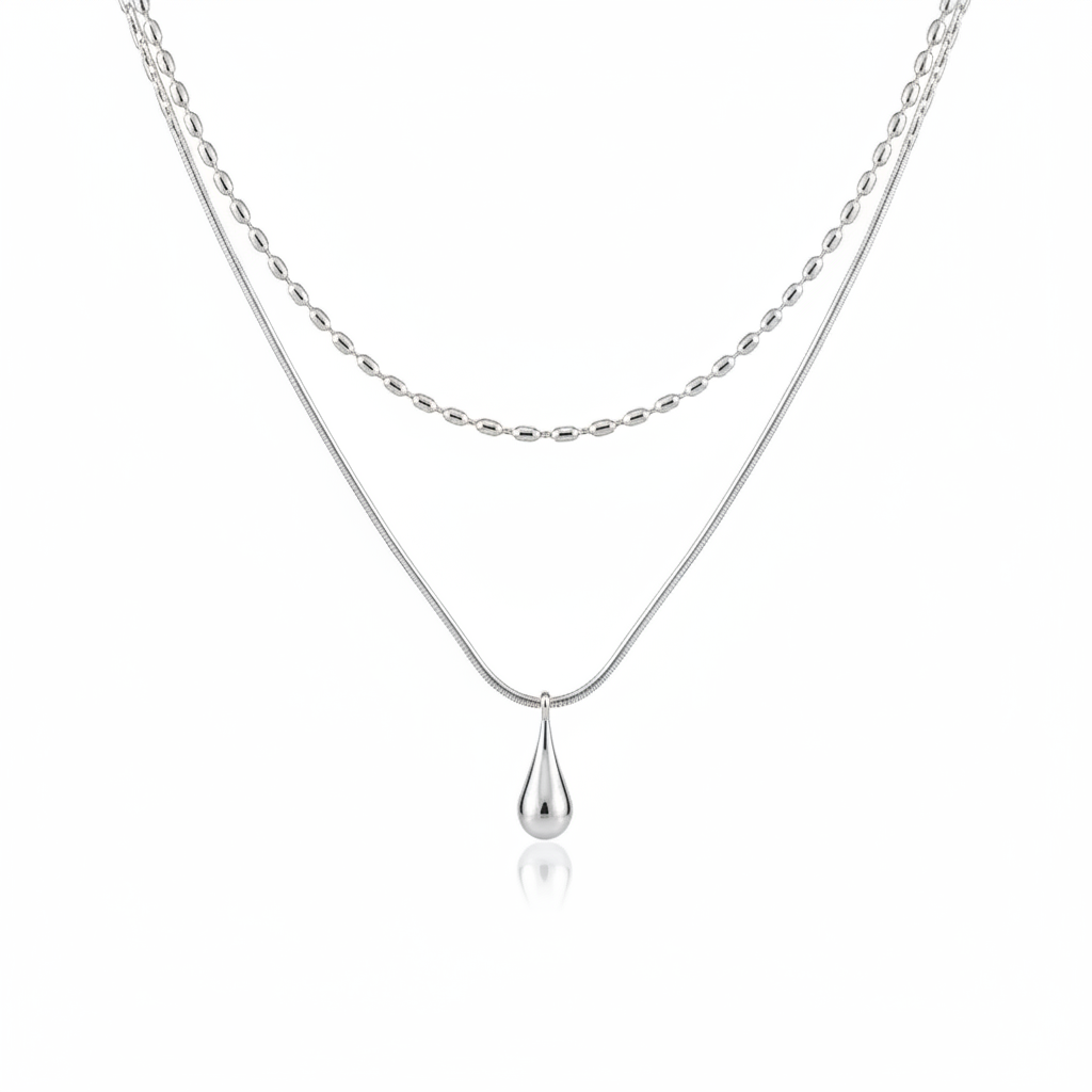 Colar Pingente de Gota