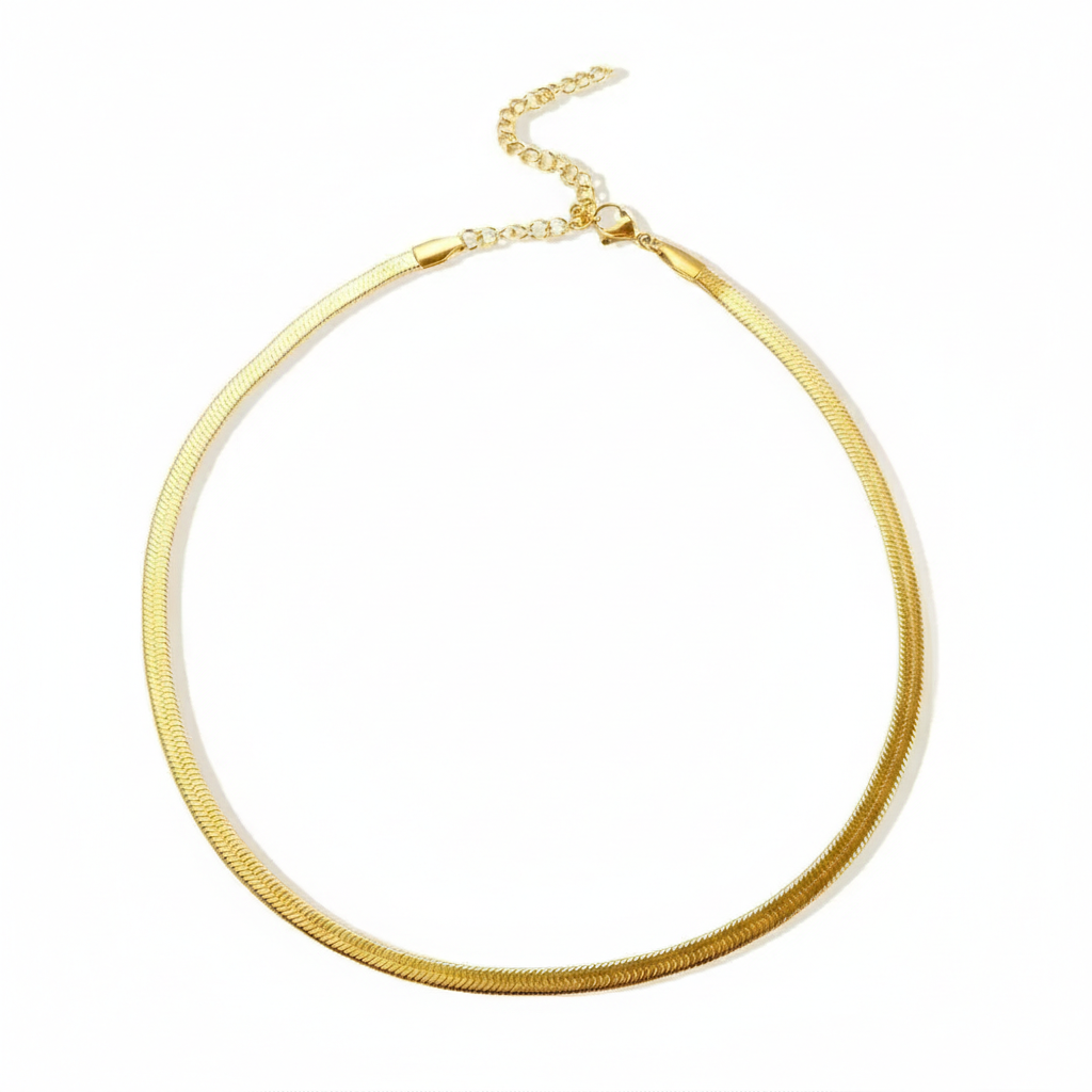 Colar Malha Snake Teste