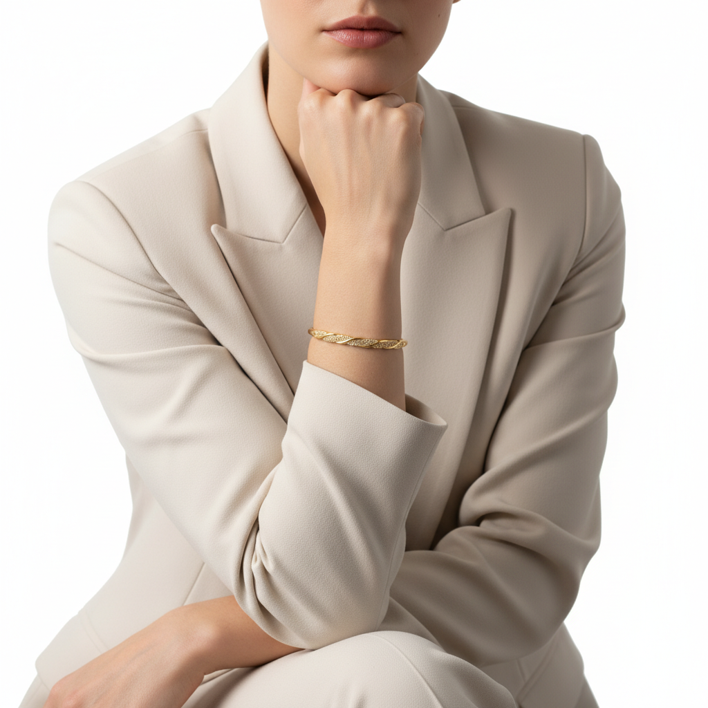 Pulseira Cravejada Teste